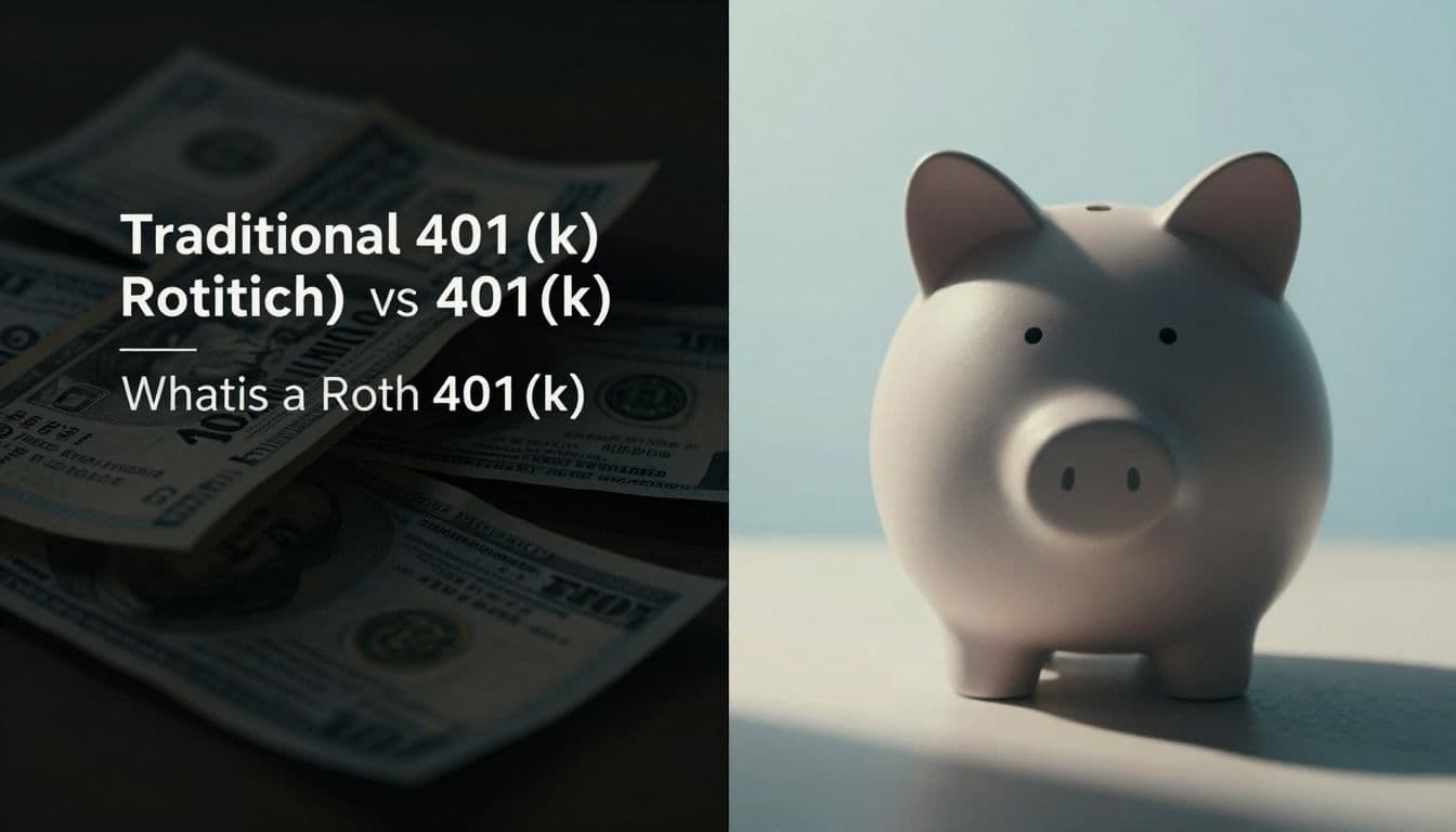 A split composition reveals a dark, gloomy area filled with tax documents on the left, contrasted by a luminous, sunlit path representing future wealth and financial stability on the right side.