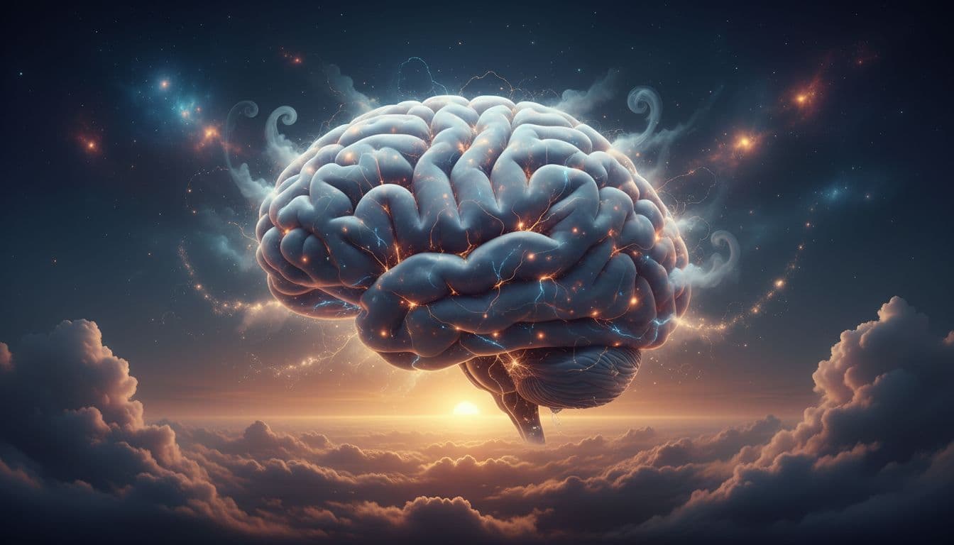 An abstract “cloud brain” blending neural patterns with soft, surreal textures.