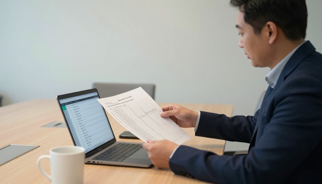 Program manager running a monthly access review