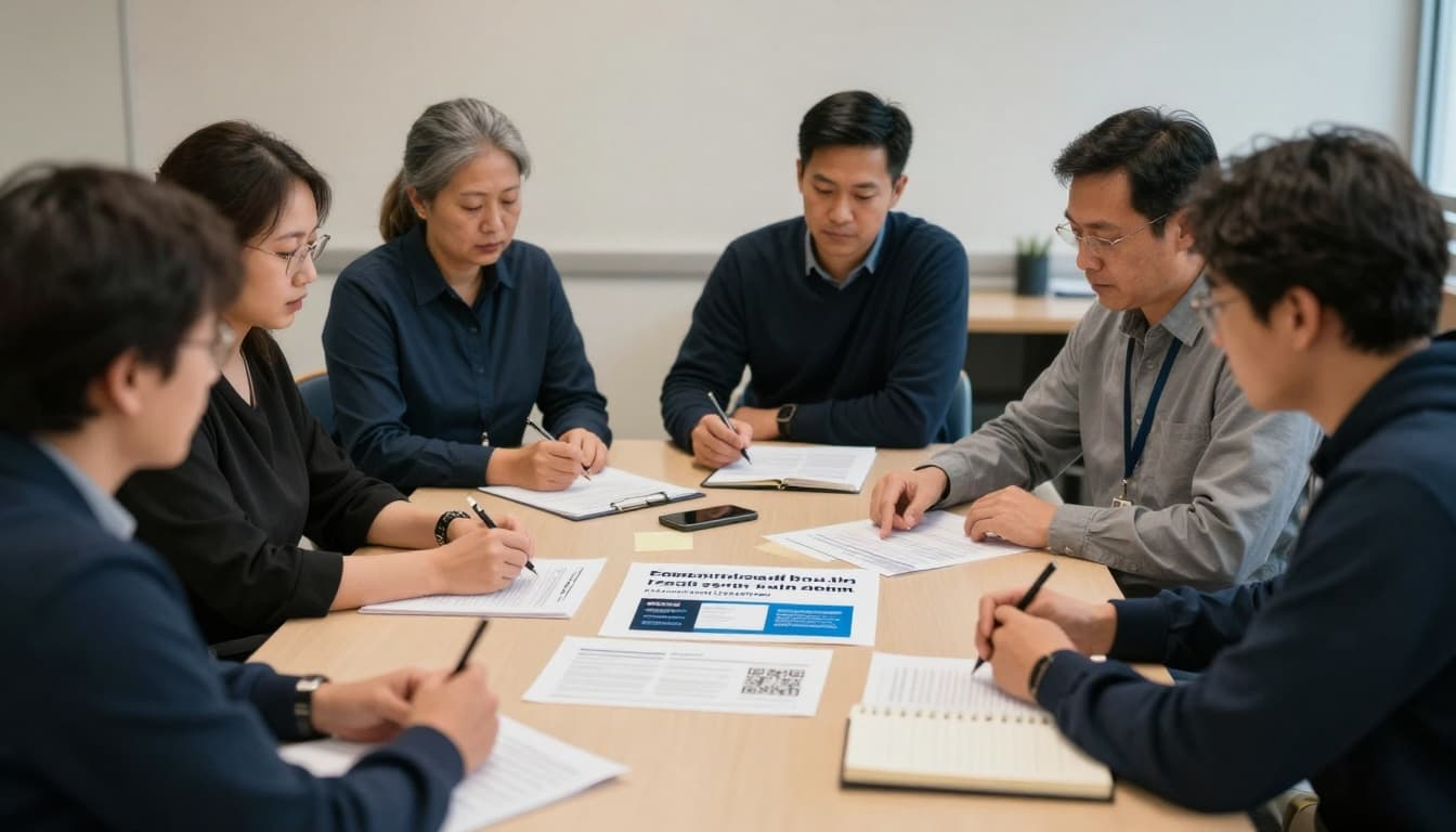 Staff run an incident response tabletop exercise.