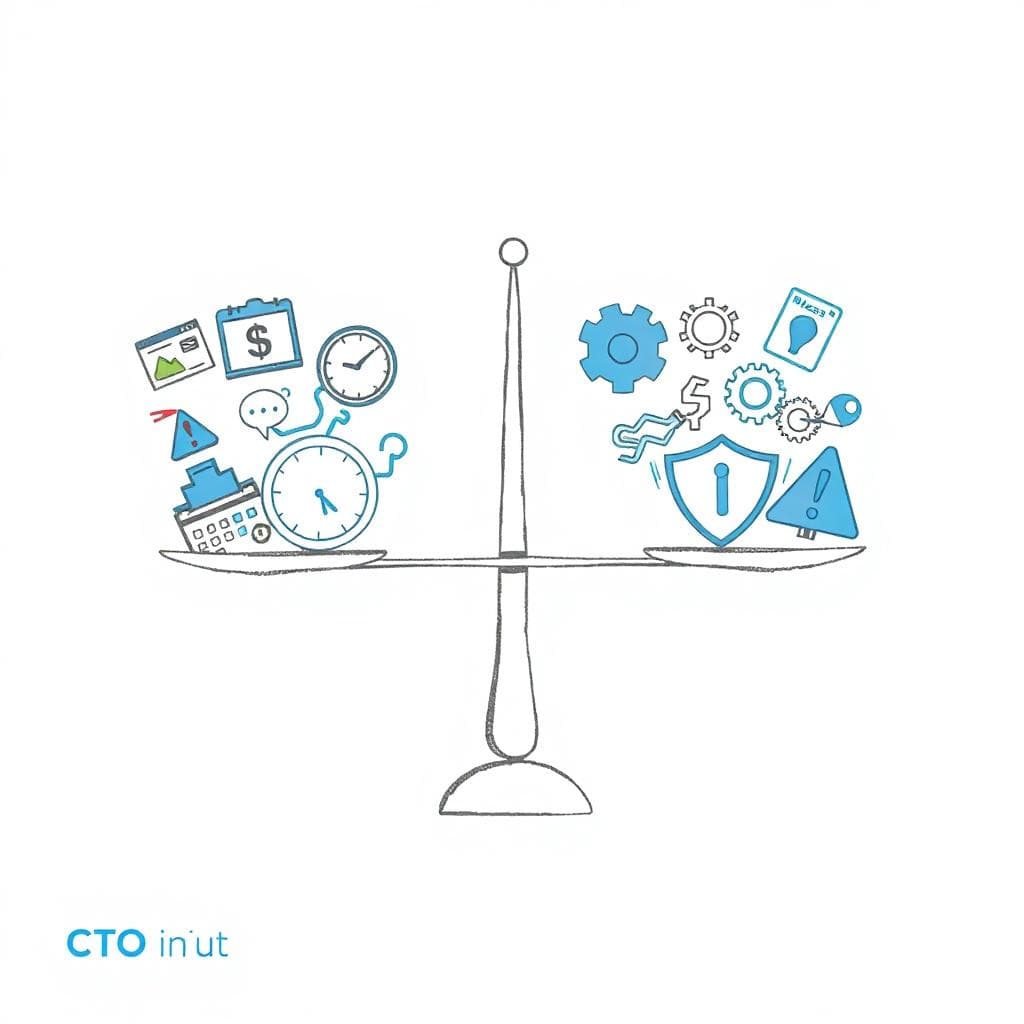 Unbalanced scales between business speed and technology risk