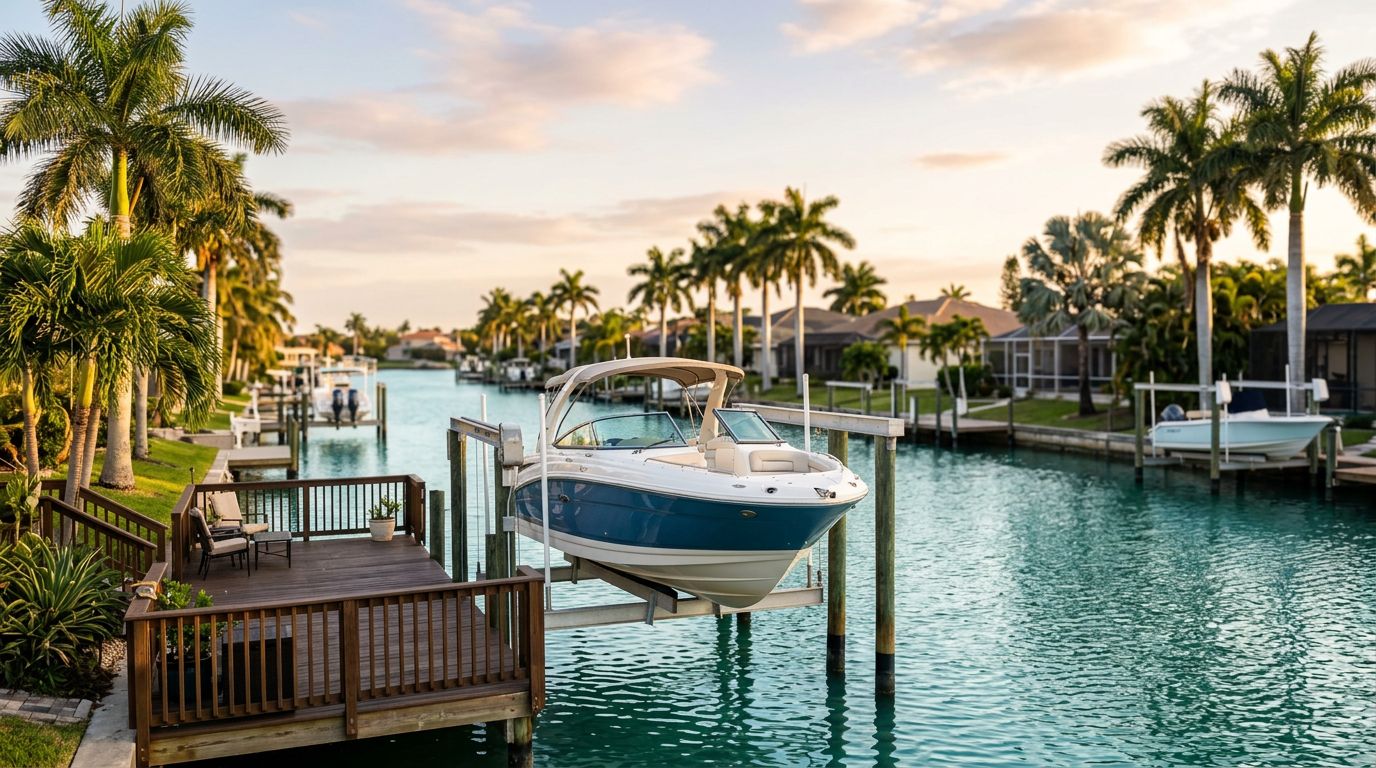 2026 Boat Lift Cost in Cape Coral: Realistic Ranges