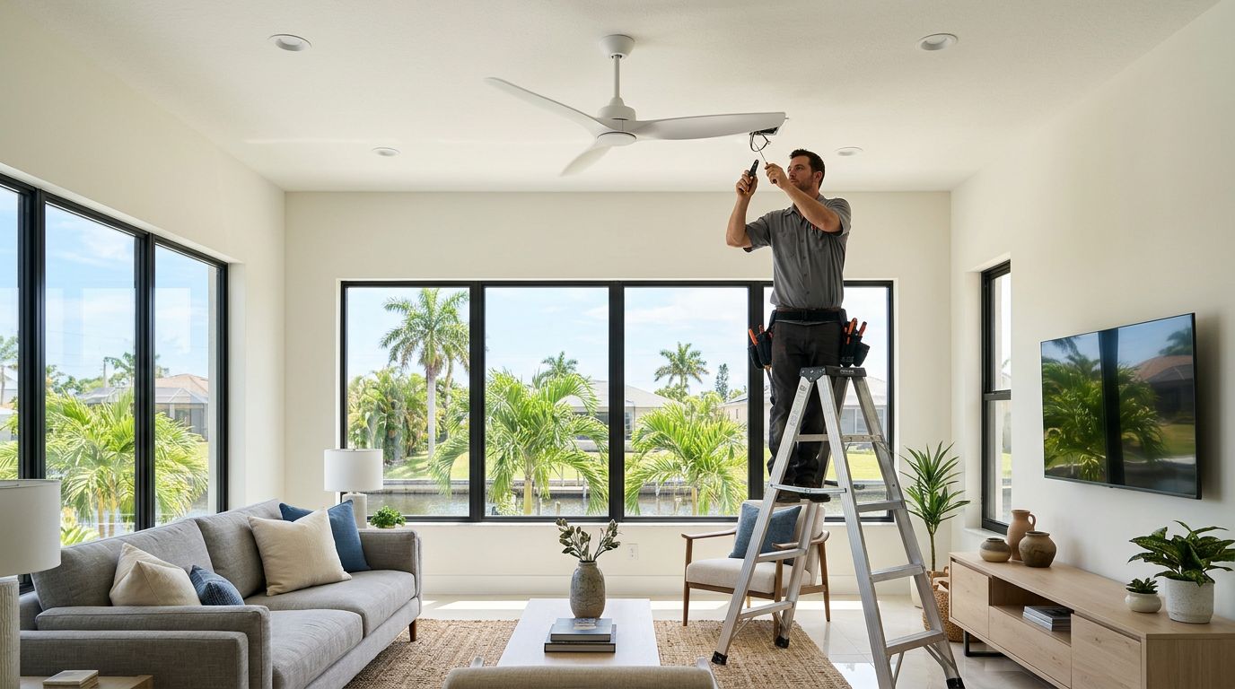 2026 Ceiling Fan Installation Cost Cape Coral