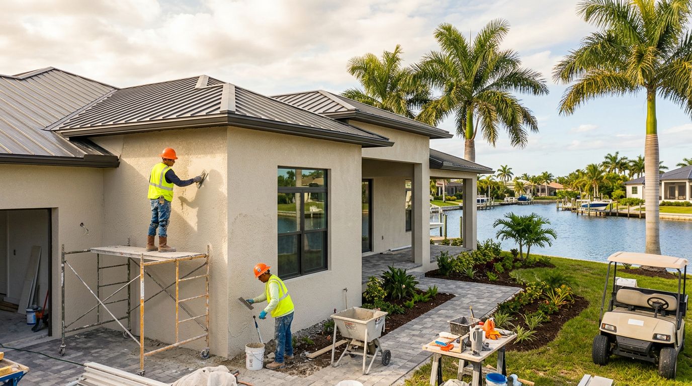 2026 Cost To Install Stucco On A Cape Coral Home