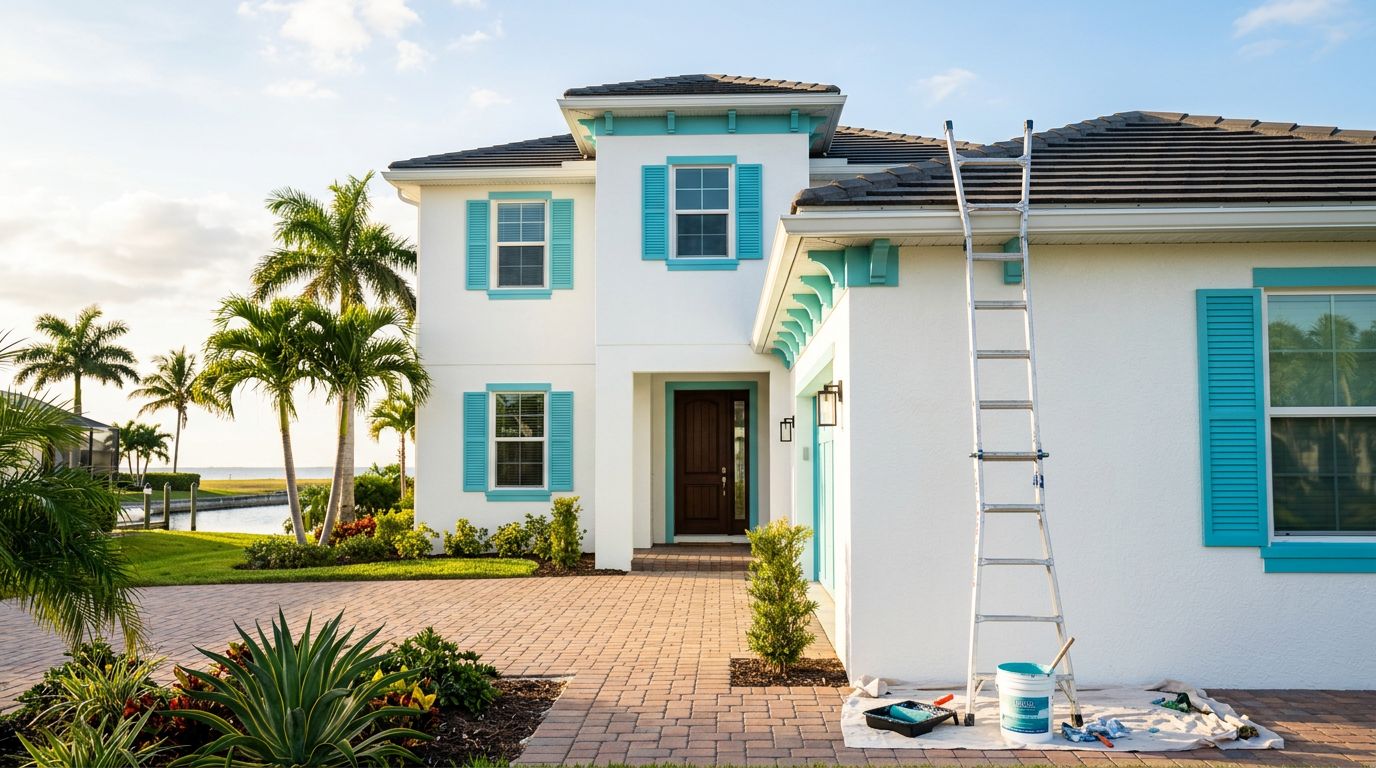 2026 Cost To Paint A House Exterior In Cape Coral FL