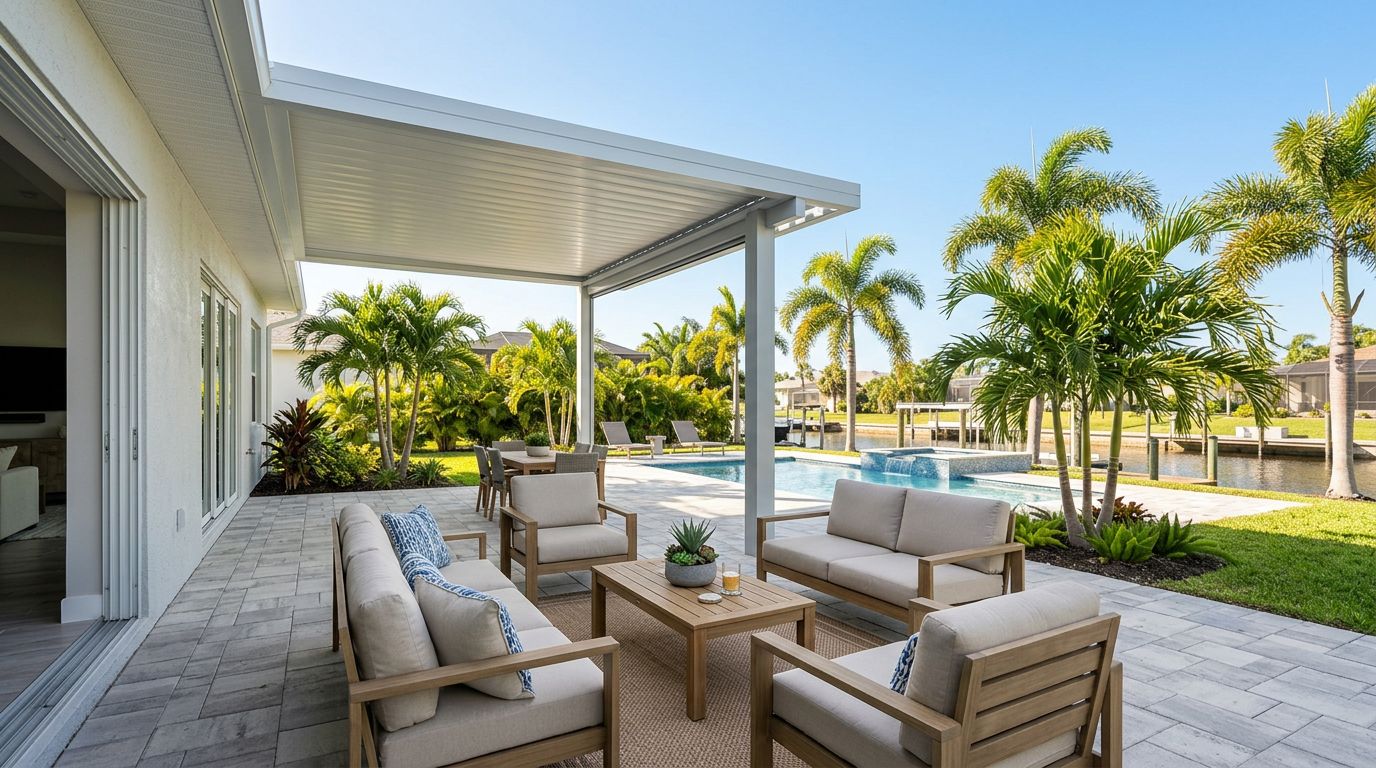 2026 Covered Lanai Addition Cost in Cape Coral, FL