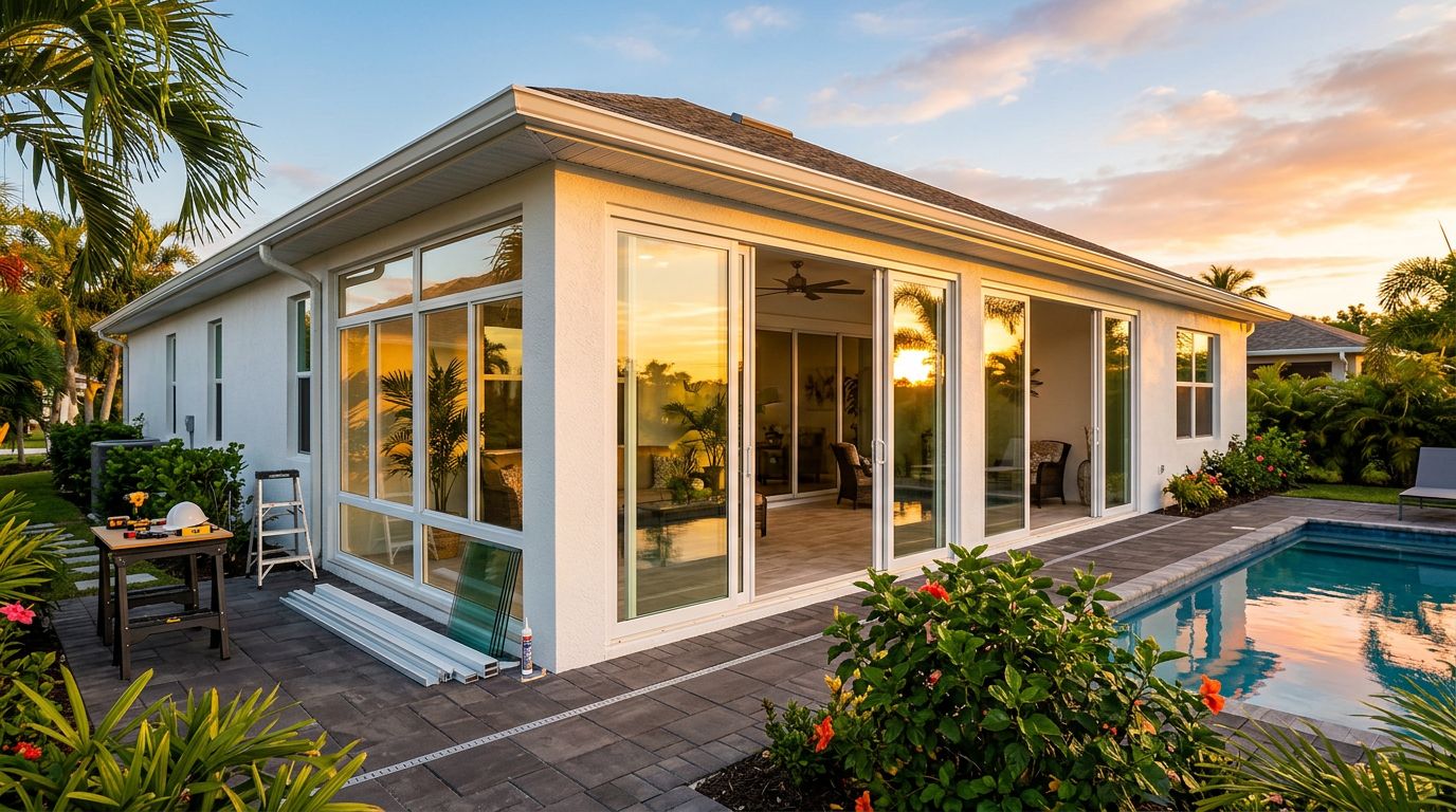 2026 Lanai to Florida Room Conversion Cost in Cape Coral