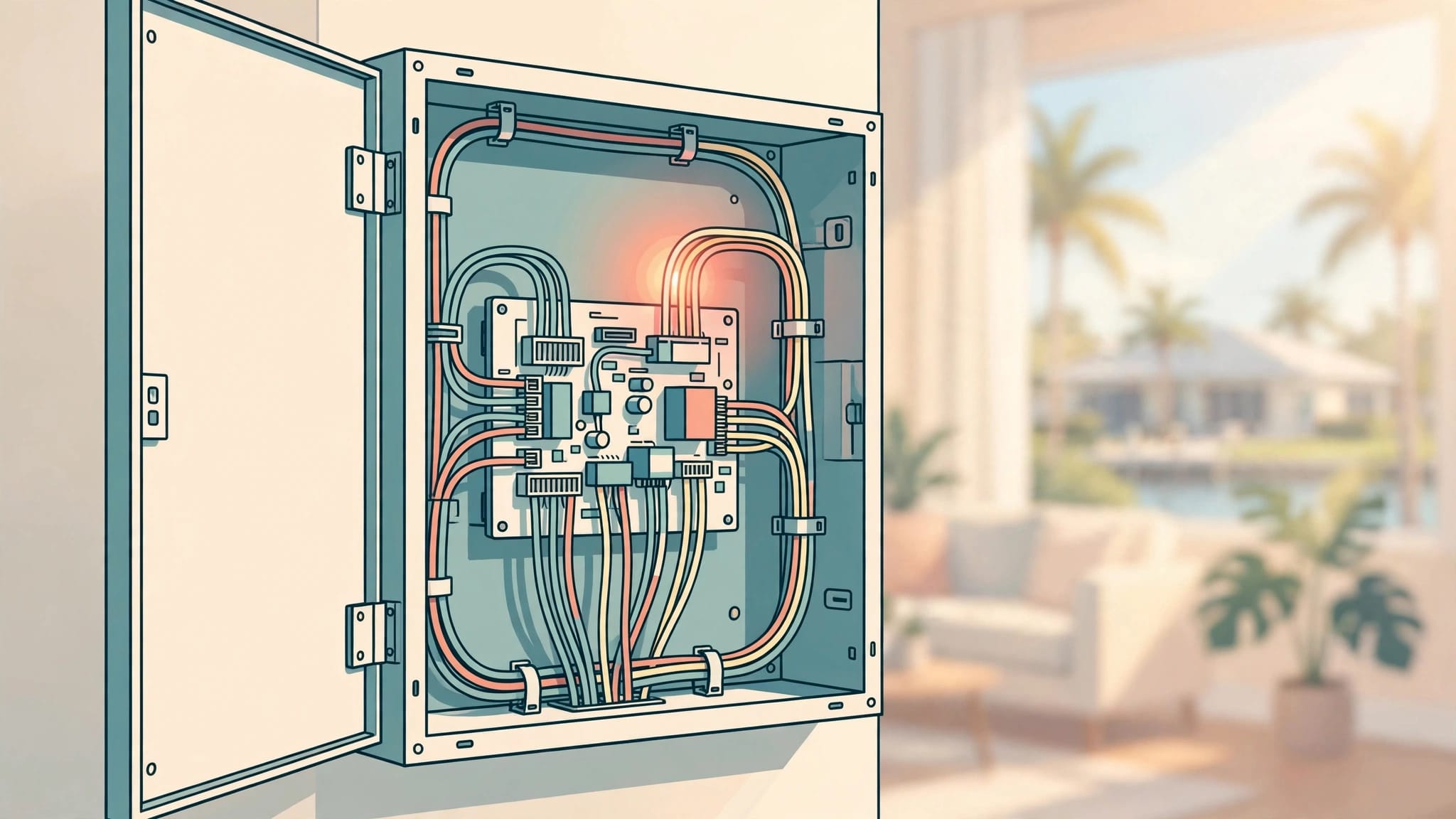 AC Control Board Failure Symptoms in Cape Coral Homes