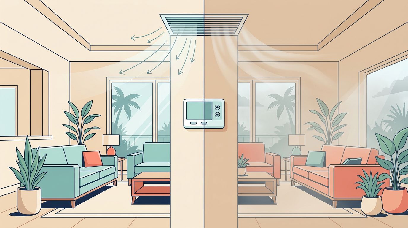 AC Fan Auto vs On for Fort Myers Homes