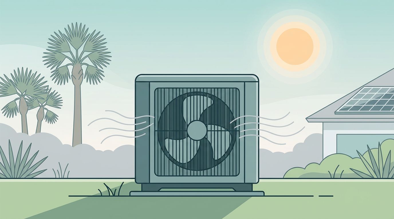 AC Outdoor Unit Hums But Won't Start in Babcock Ranch