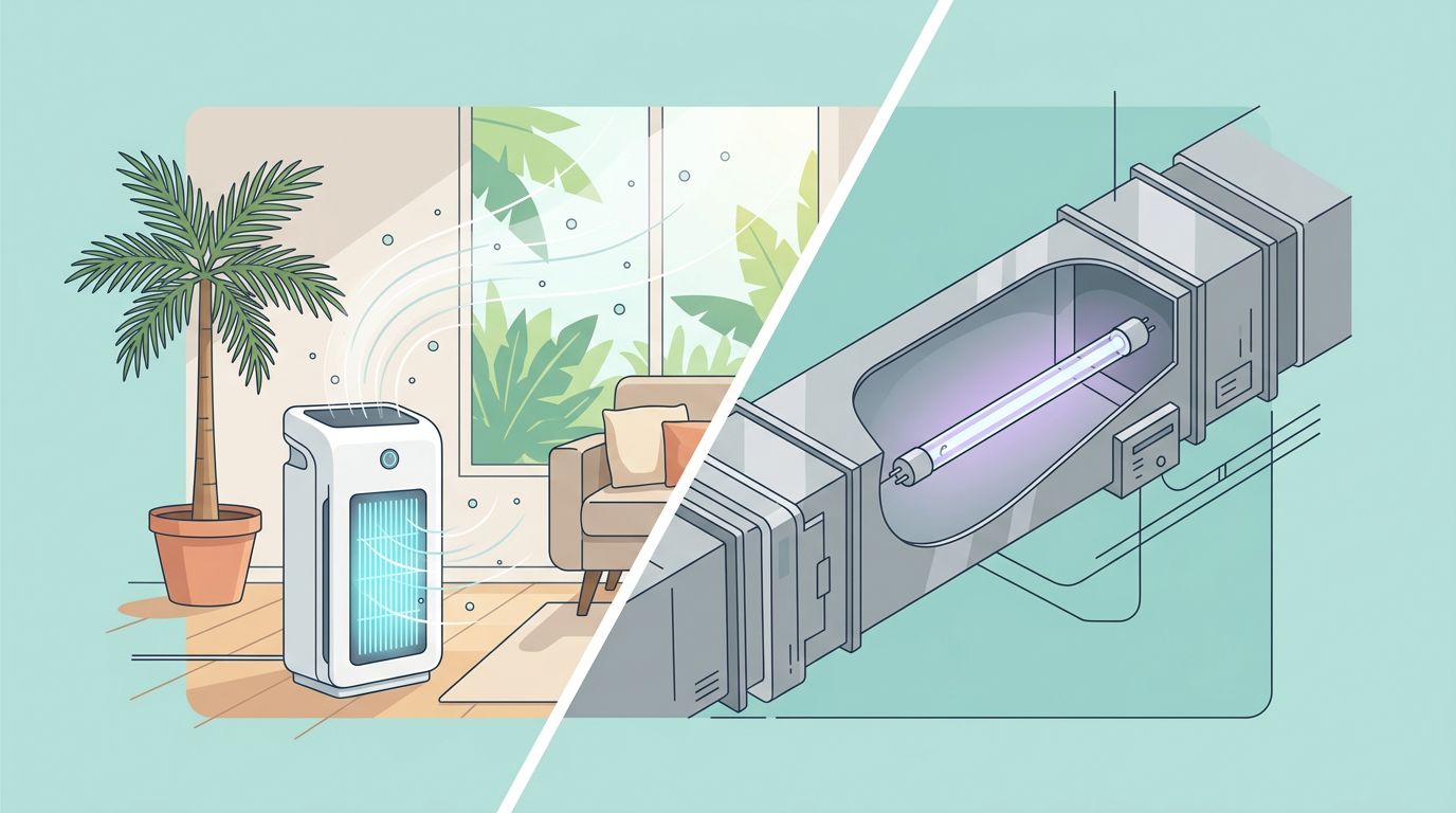 Air Purifier vs UV Light for Fort Myers Homes