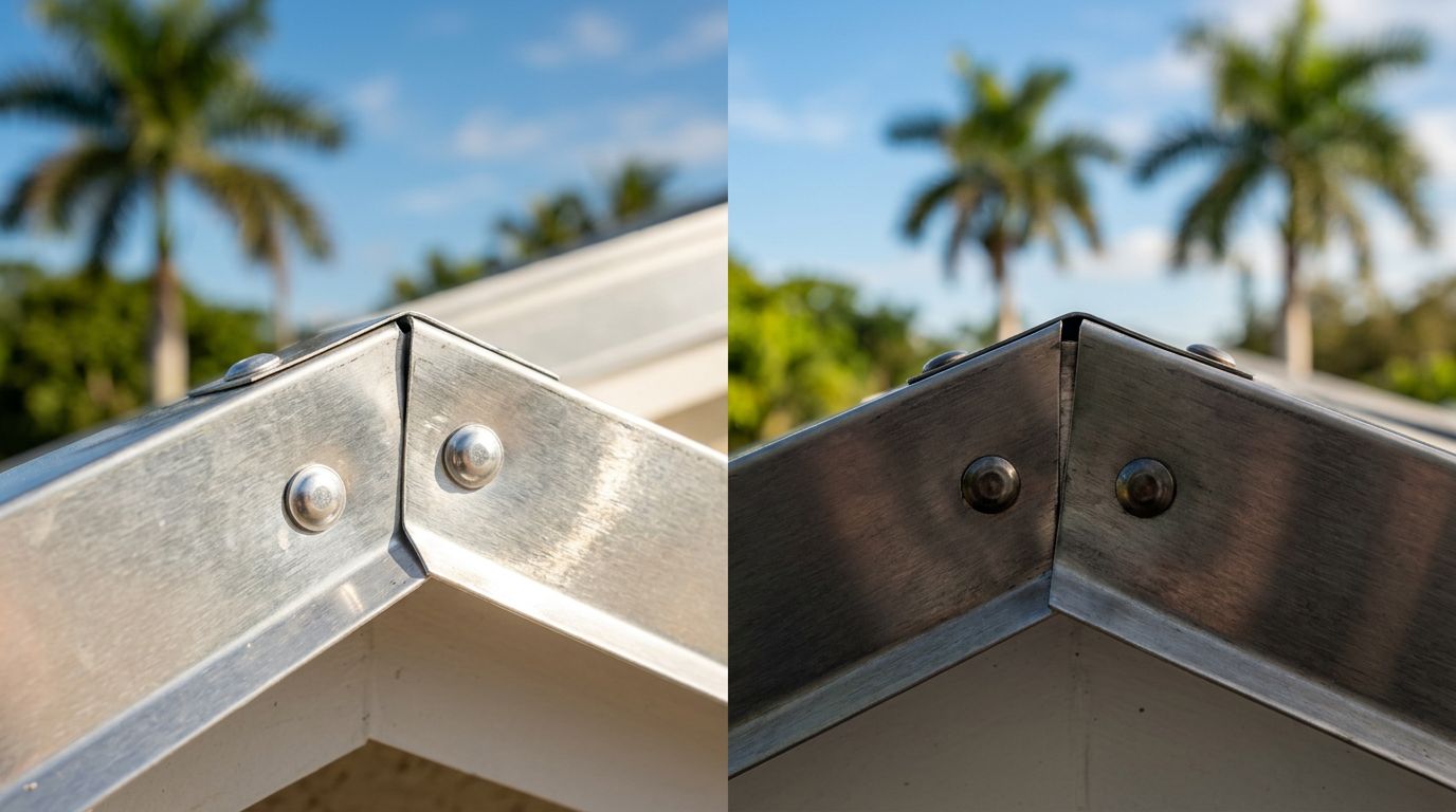 Aluminum vs Stainless Rivets for Metal Roof Trim