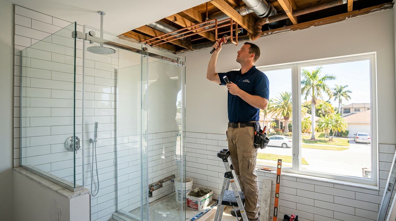 Bathroom Remodel Plumbing Cost in Cape Coral, FL 2026