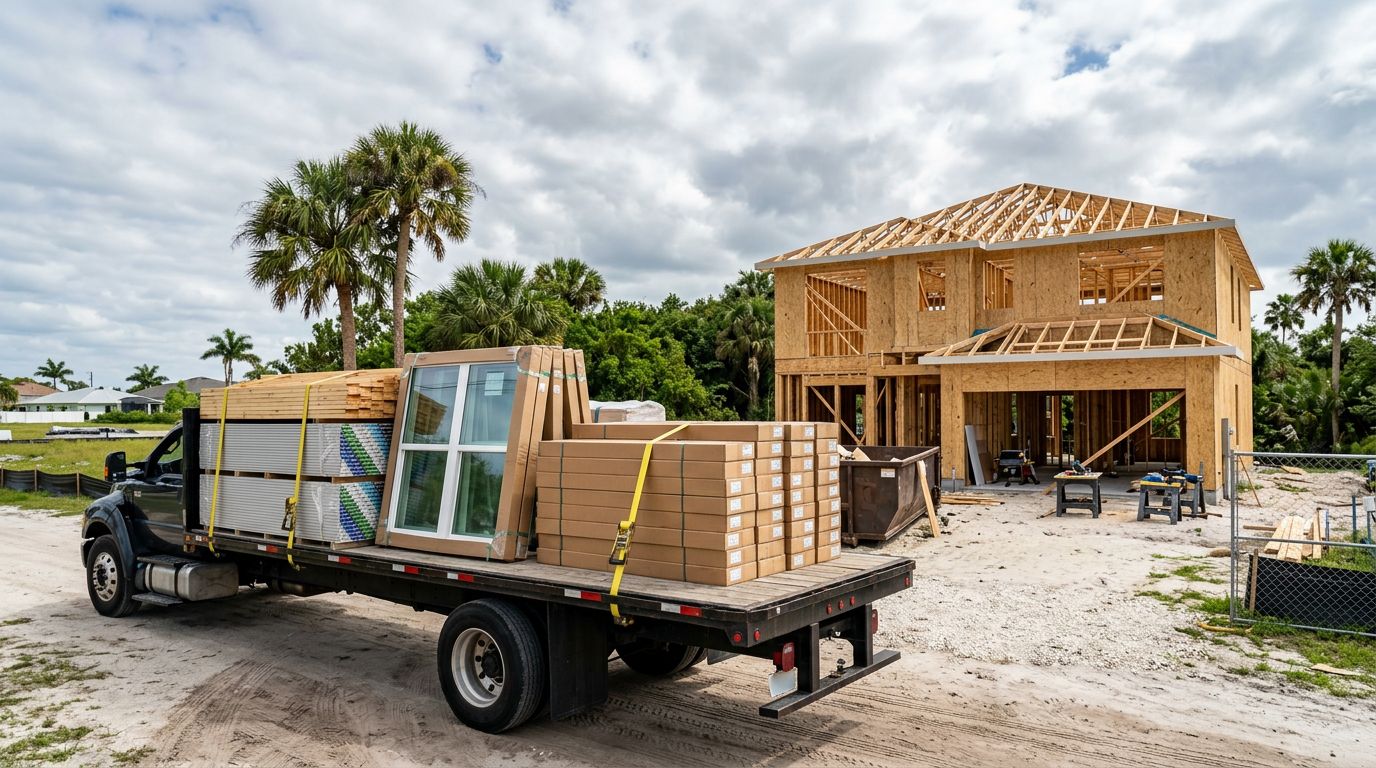 Building Material Delivery Florida: Realistic Timelines