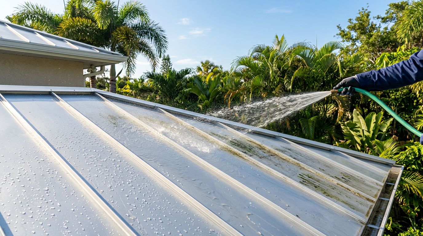 Can You Pressure Wash a Metal Roof in Florida?