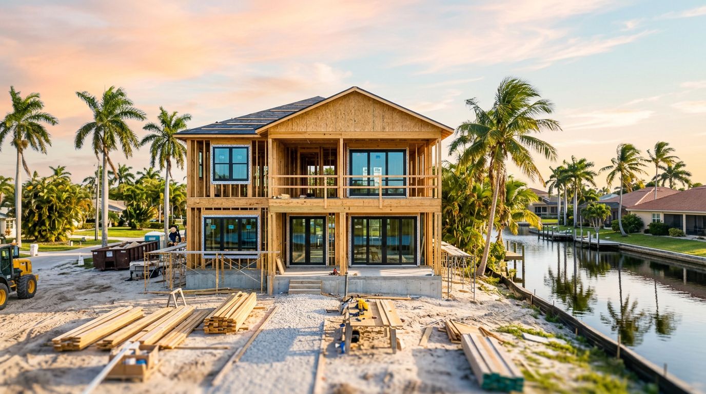 Cape Coral Dry-In Costs for New Homes in 2026