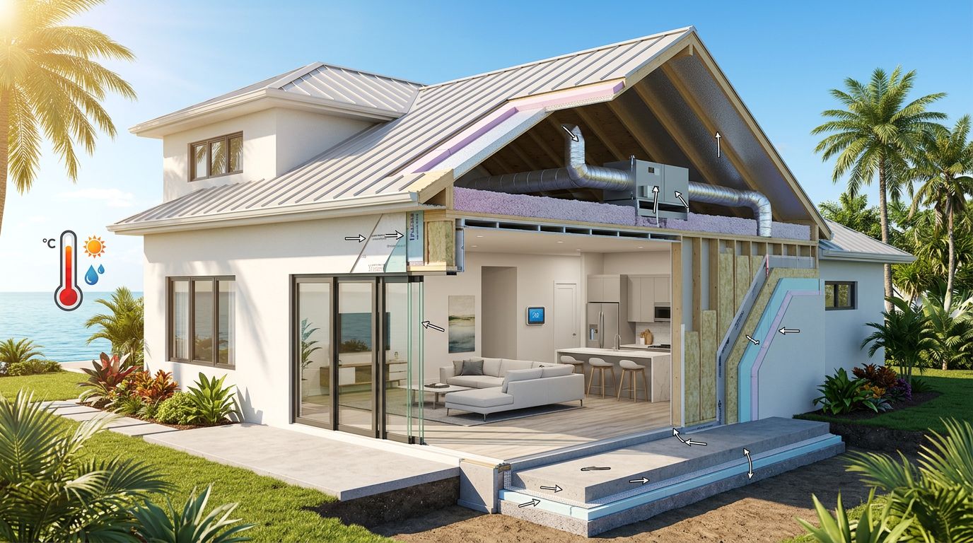 Cape Coral Home Insulation Options for Humid New Homes