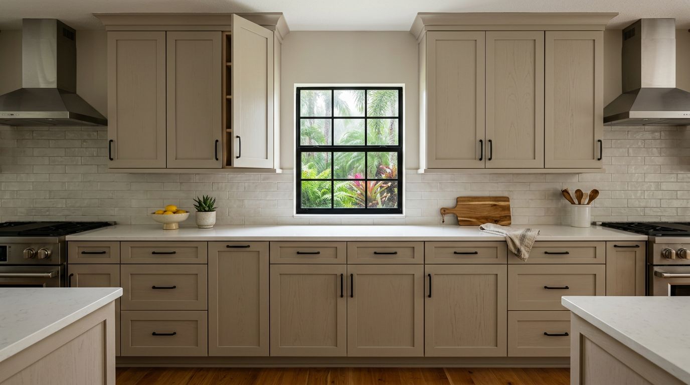 Choosing Cabinet Materials Florida Humidity Can Handle