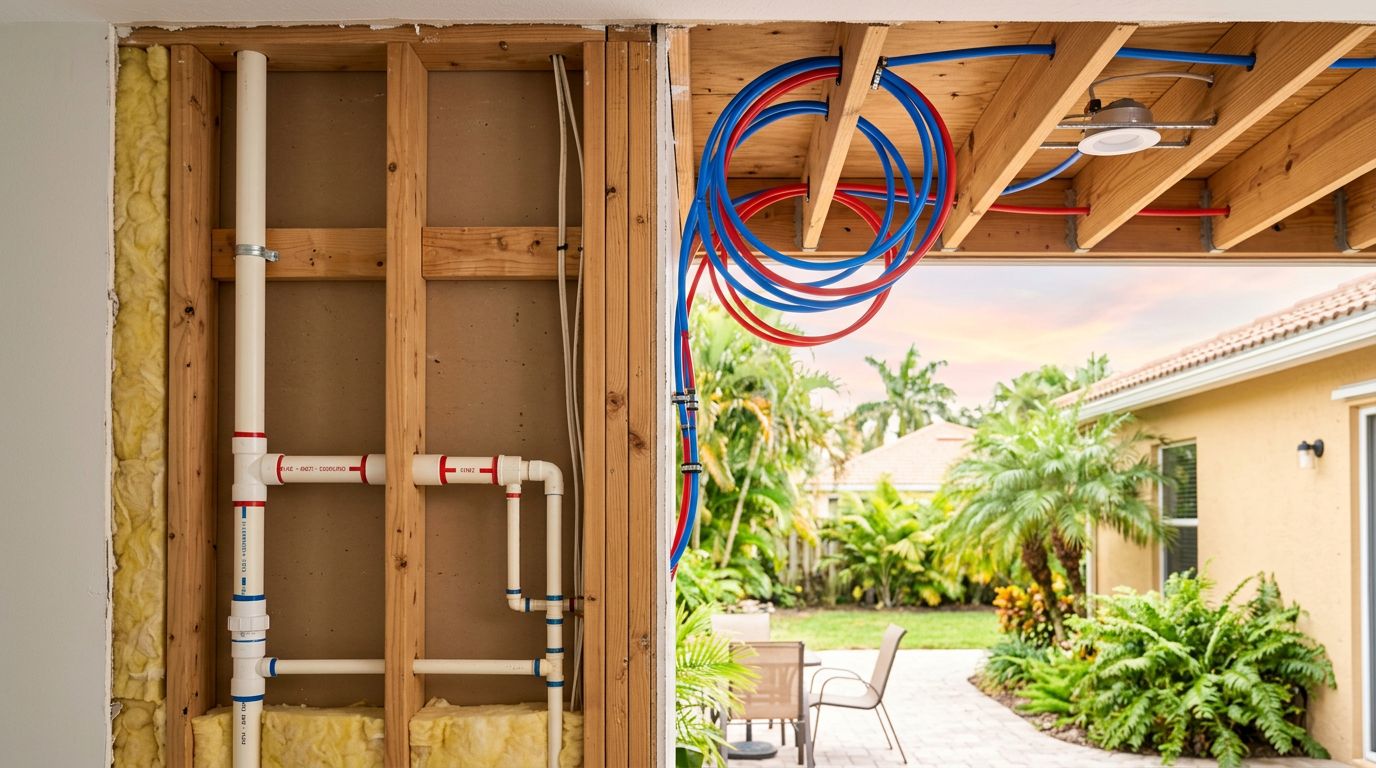 CPVC vs PEX Plumbing in Cape Coral Homes: Pros and Cons