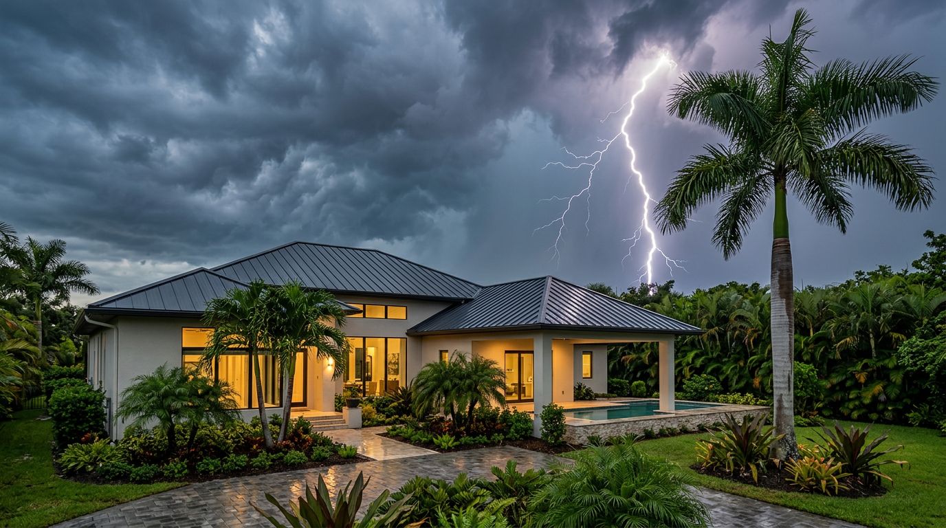Do Metal Roofs Attract Lightning in Florida?