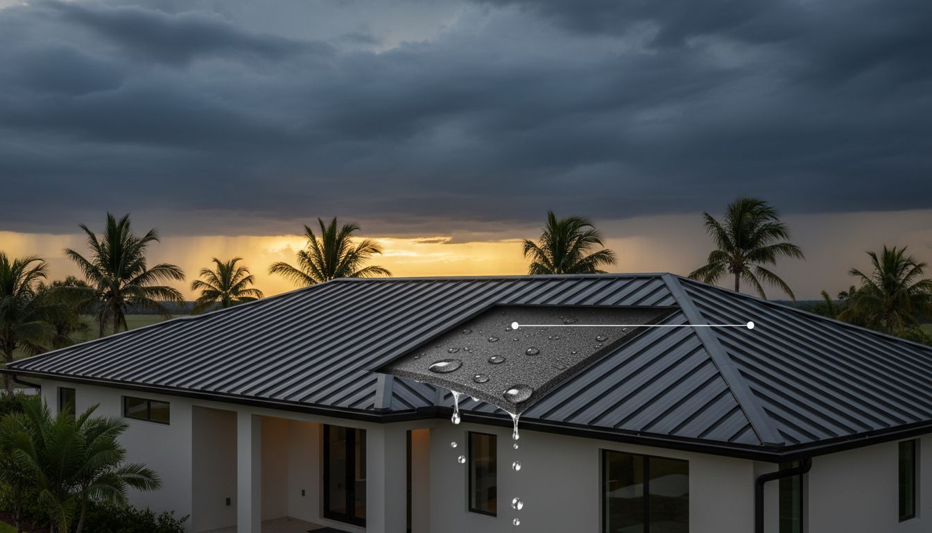 Florida Secondary Water Barrier Guide For Metal Roof Re-Roofs