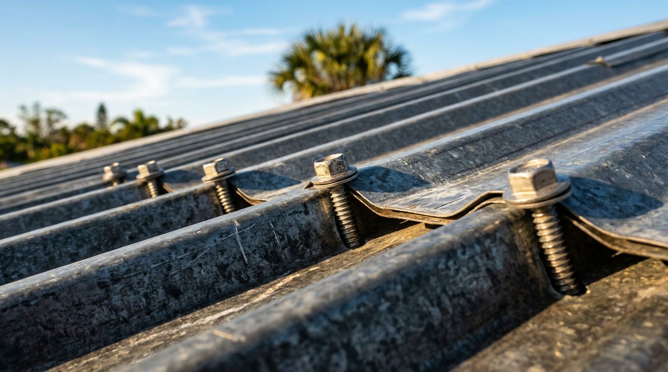 How Long Should Metal Roof Screws Be in Florida?