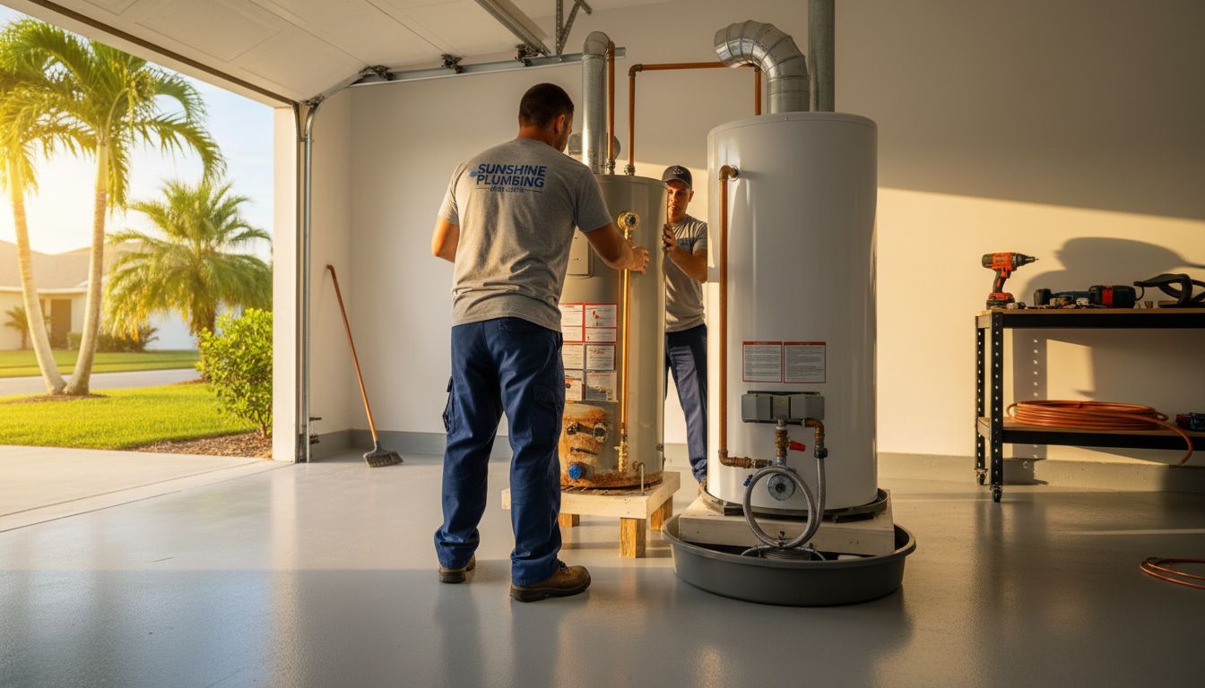 How Much Does It Cost to Replace a Water Heater in Cape Coral, FL? (tank vs tankless vs hybrid, venting, pan and drain, permits)