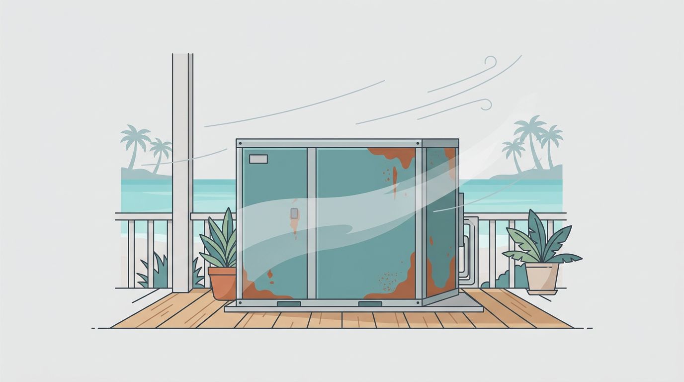 How Salt Air Causes Corrosion in Sanibel HVAC Systems