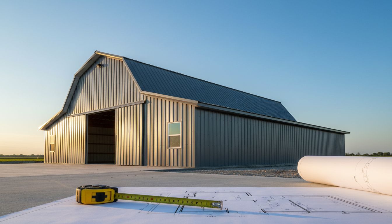 How To Estimate Metal Siding Panels For A Pole Barn