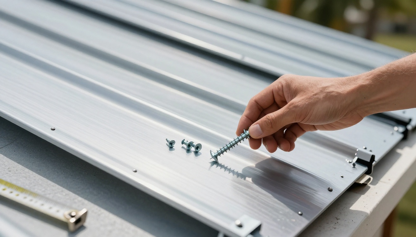 How To Estimate Screw Quantities For A Metal Roof