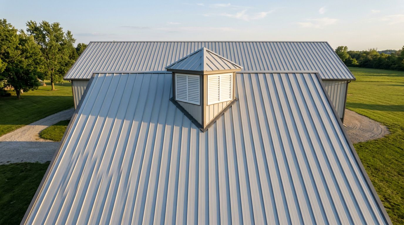 How to Flash a Cupola on a Pole Barn Metal Roof