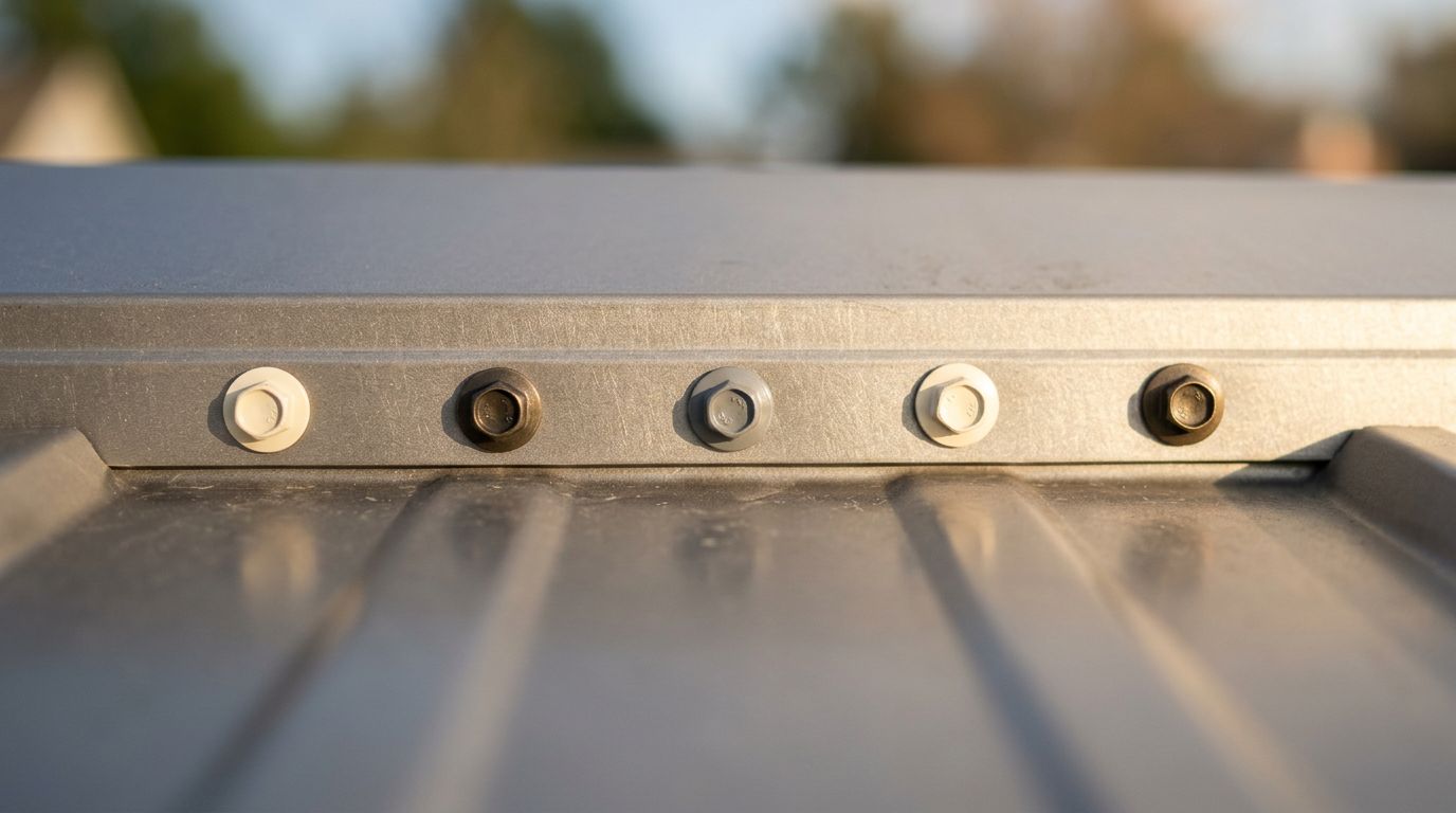 How to Match Screw Colors on Metal Roof Repairs