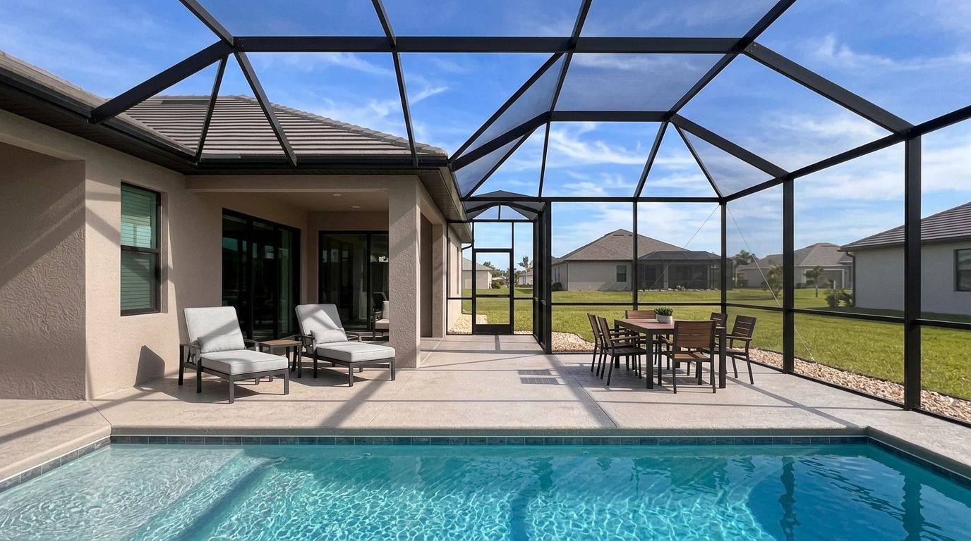 How to Plan a Pool Enclosure Around Existing Deck Furniture