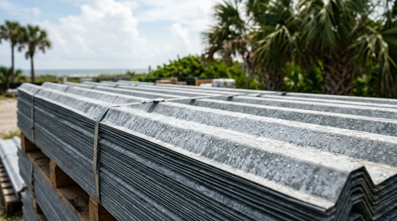 How to Prevent White Rust on Stored Metal Panels