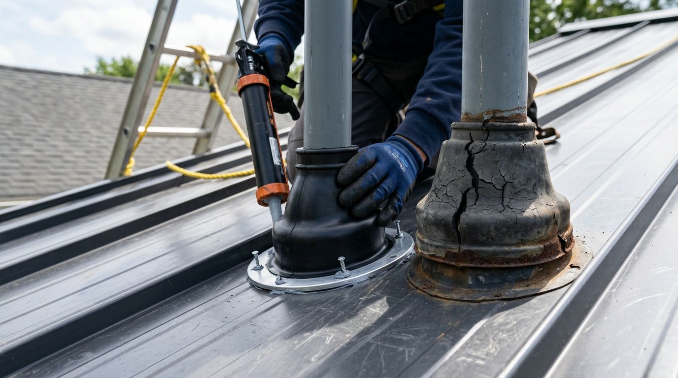 How to Replace a Cracked Pipe Boot Without Removing Panels