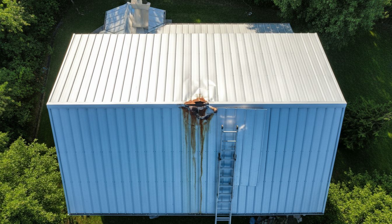 How to Replace a Damaged Metal Roof Panel