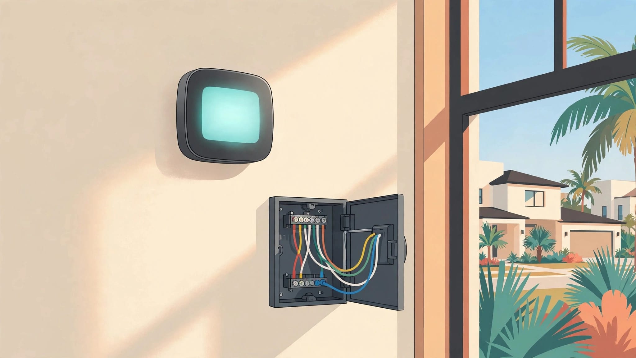 How to Tell If Your Thermostat Needs a C-Wire in Babcock Ranch