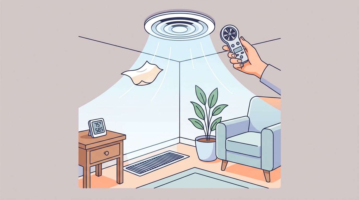 How to Test AC Airflow and HVAC Airflow at Home