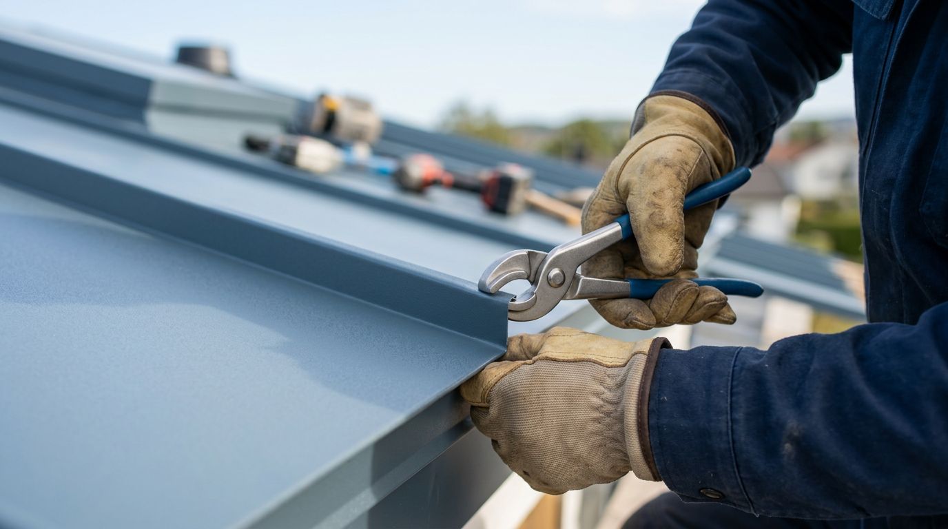How to Use a Hand Seamer on Painted Panels