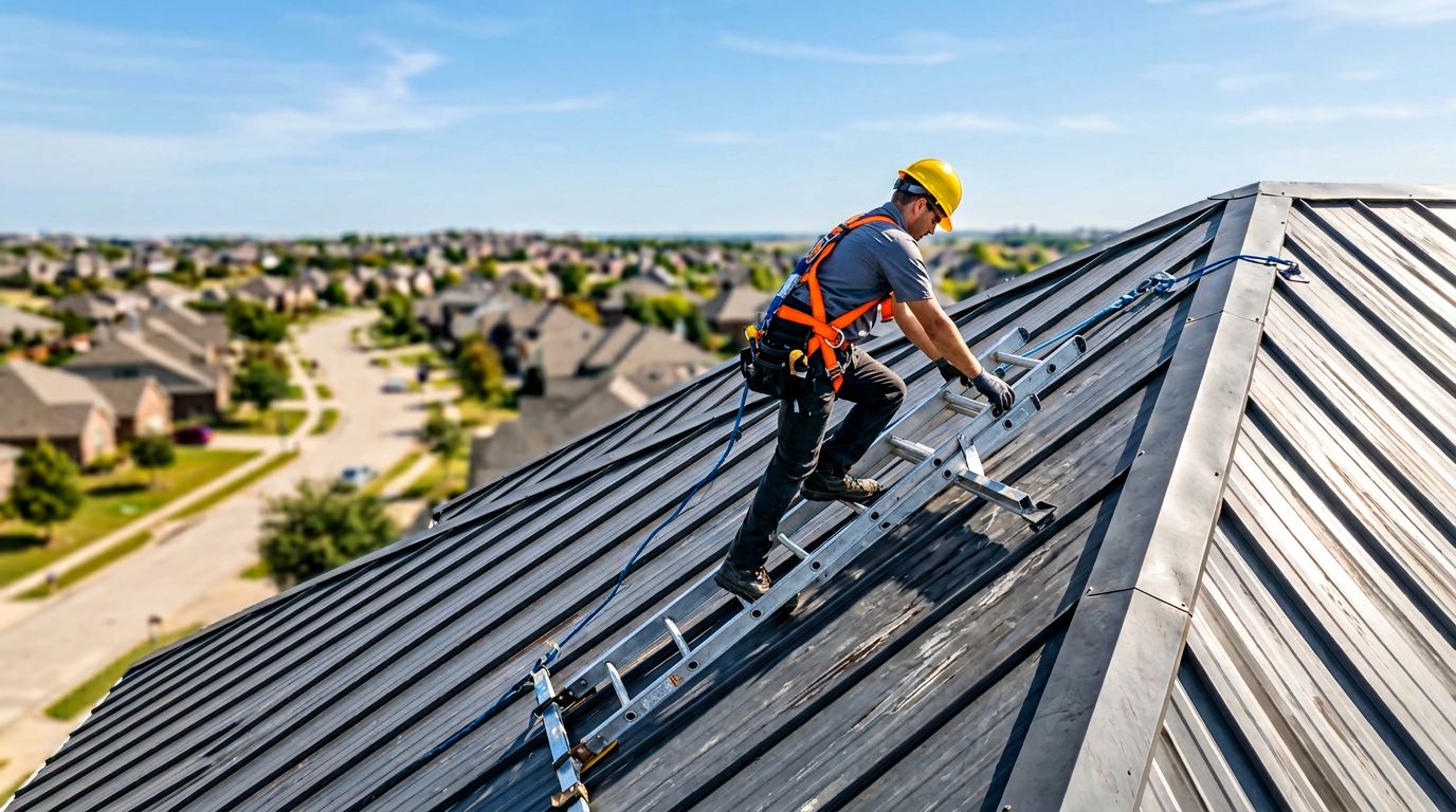 How To Walk On A Metal Roof Safely