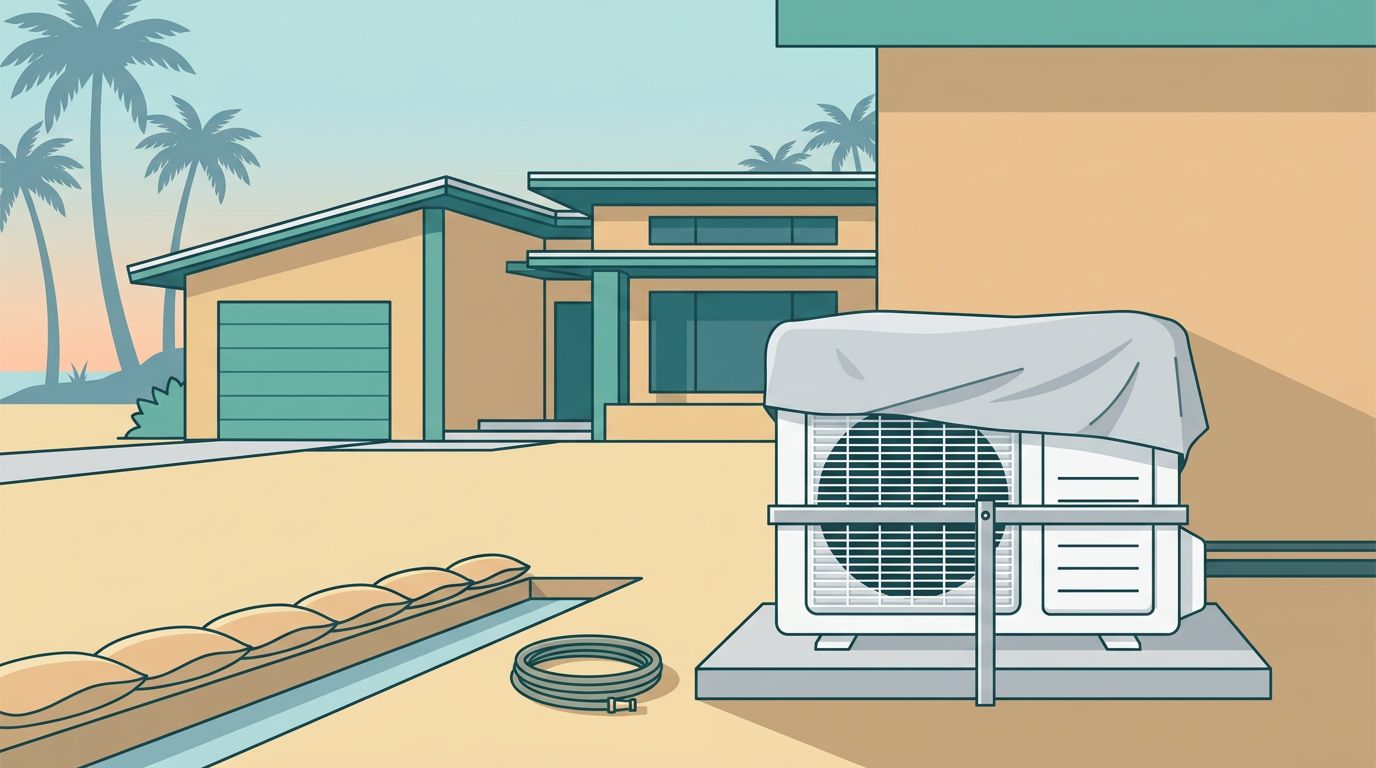Hurricane Prep for Outdoor AC Units in Fort Myers Beach