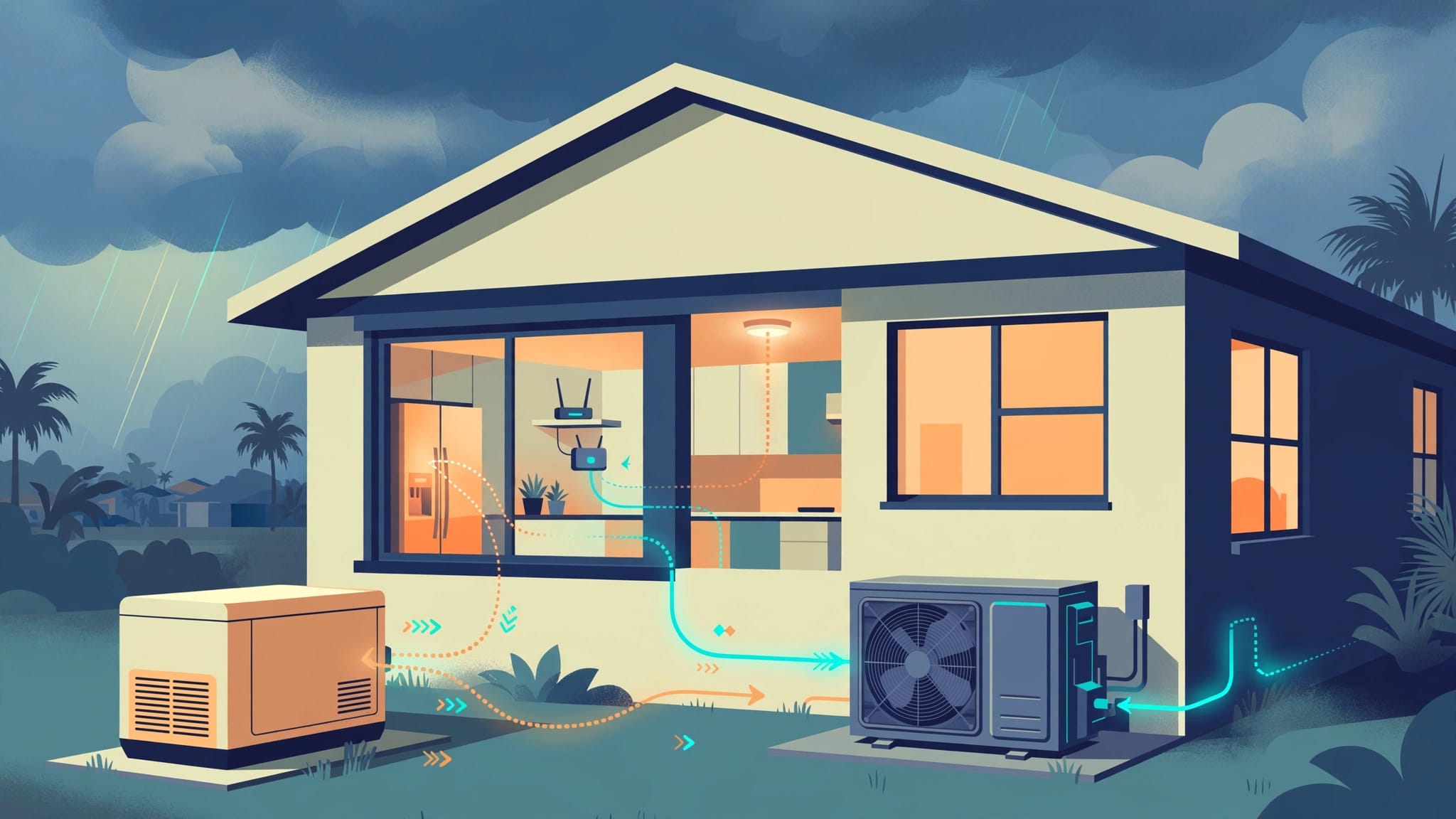 HVAC Generator Sizing for Babcock Ranch Power Outages