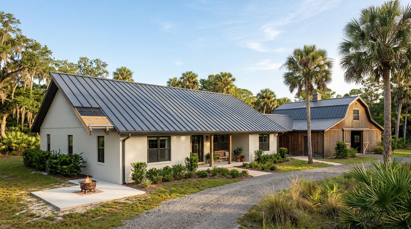 Metal Roof Fire Rating Rules for Florida Homes and Barns