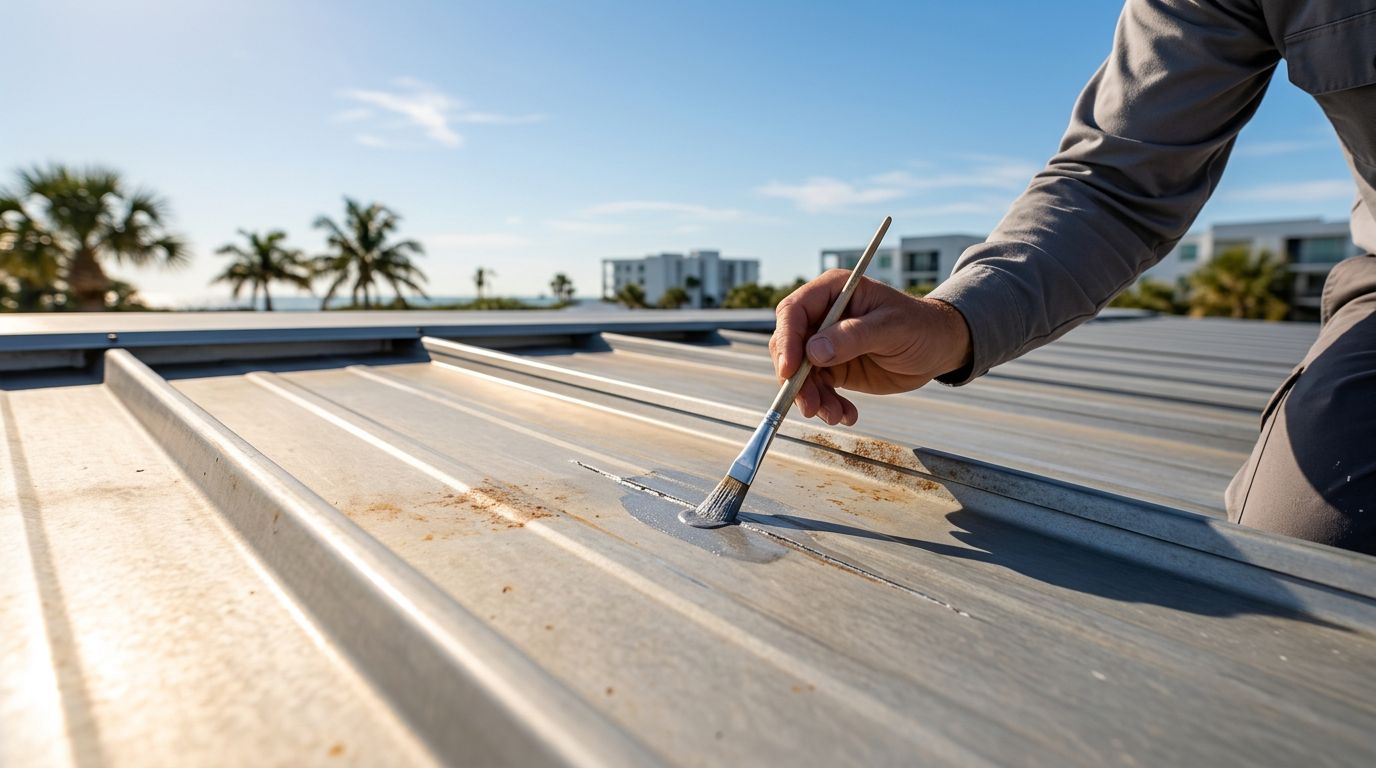 Metal Roof Touch-Up Paint for Florida Scratches That Actually Helps