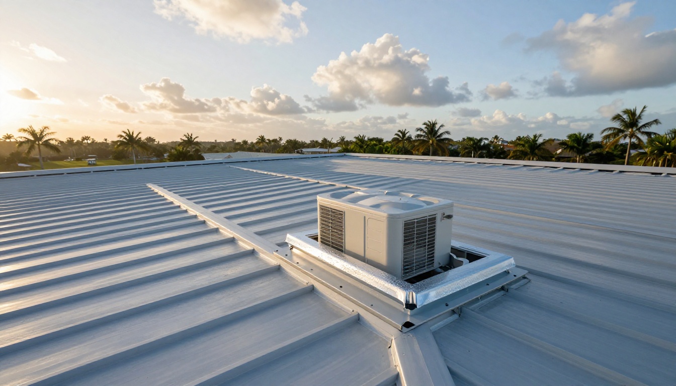 Roof Curb Flashing Guide For Florida Metal Roof Openings