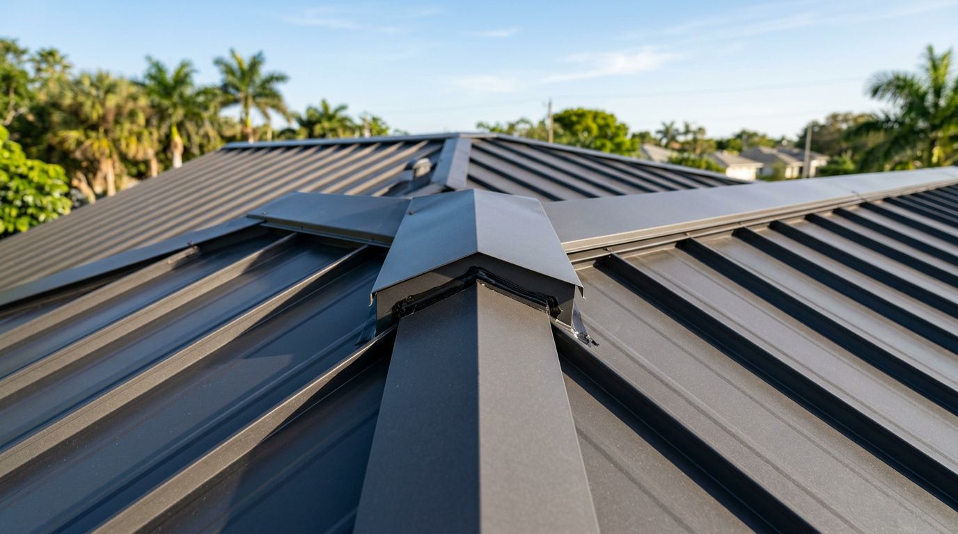 Standing Seam Ridge Cap Installation With Z-Closures