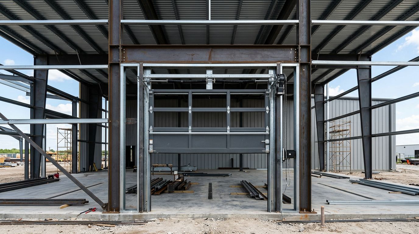 Steel Building Door Framing: Headers, Jambs, Clearances