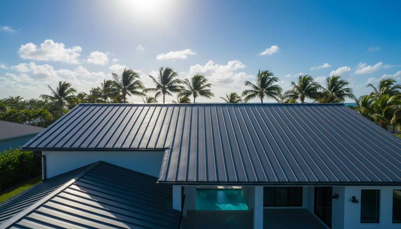 Striated Vs. Flat Standing Seam Panels For Florida Homes