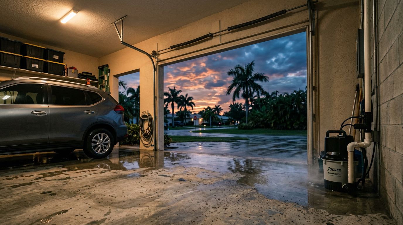 Sump Pump Failure Signs In Cape Coral Garages And Low Areas