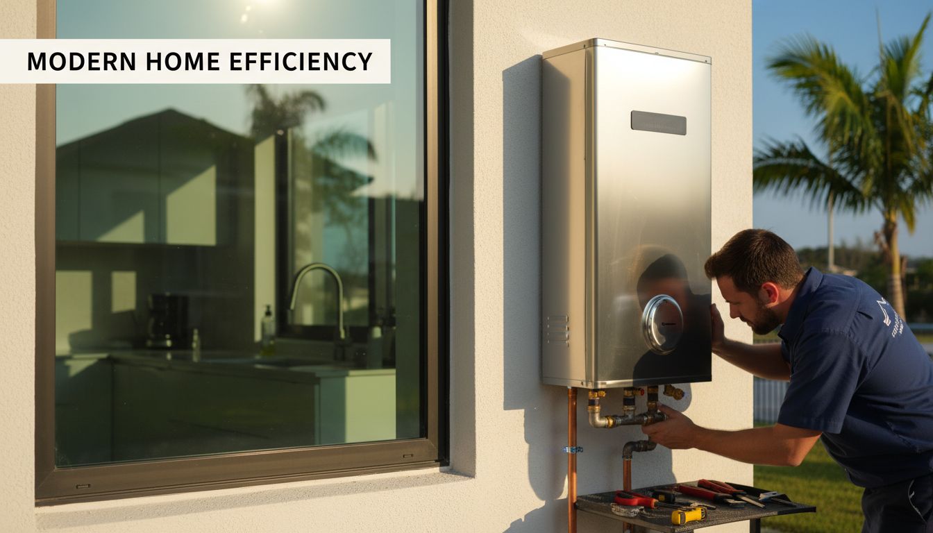 Tankless Water Heater Installation Cost In Cape Coral FL (2026)